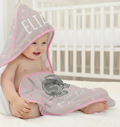 Capa baño bebé