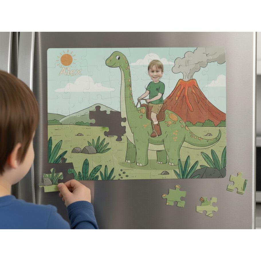 Puzle magnético nevera